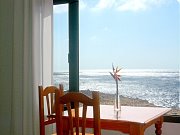 Comedor con vistas al mar